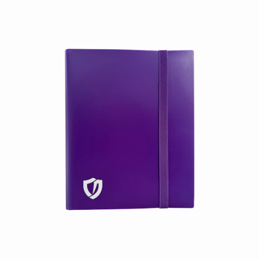 Fichário 3x3 roxo (360 cartas) - Central
