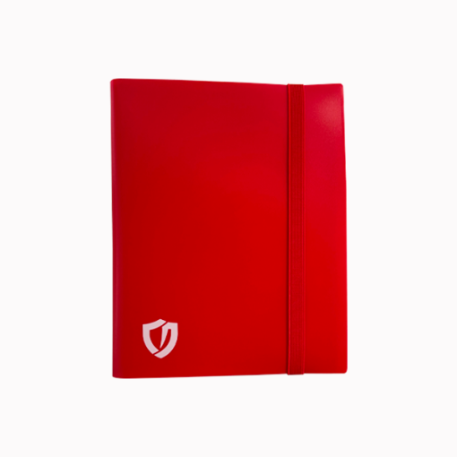 Fichário 3x3 vermelho (360 cartas) - Central