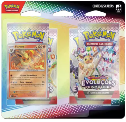 Blister Quádruplo - Flareon