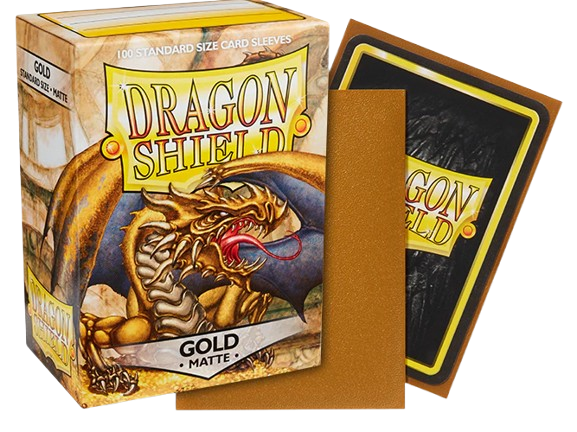 Dragon Shield - Matte - Gold