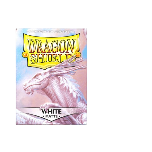 Dragon Shield - Matte - White