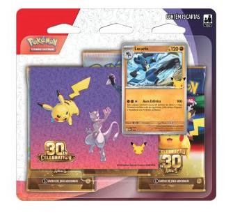 Blister Triplo - 30 anos - Lucario